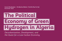 Publication Cover The Political Economy of Green Hydrogen in Algeria