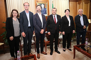 Visite de la délégation du DGB en Algérie