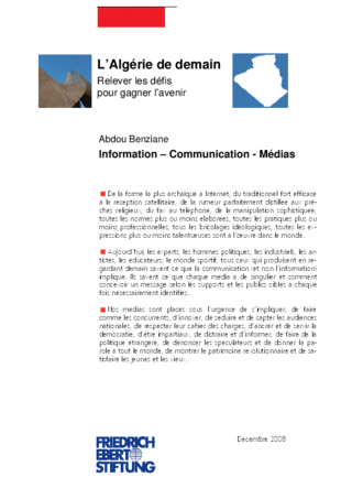 Information, communication, médias