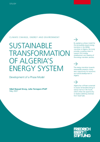 Sustainable transformation of Algeria's energy system